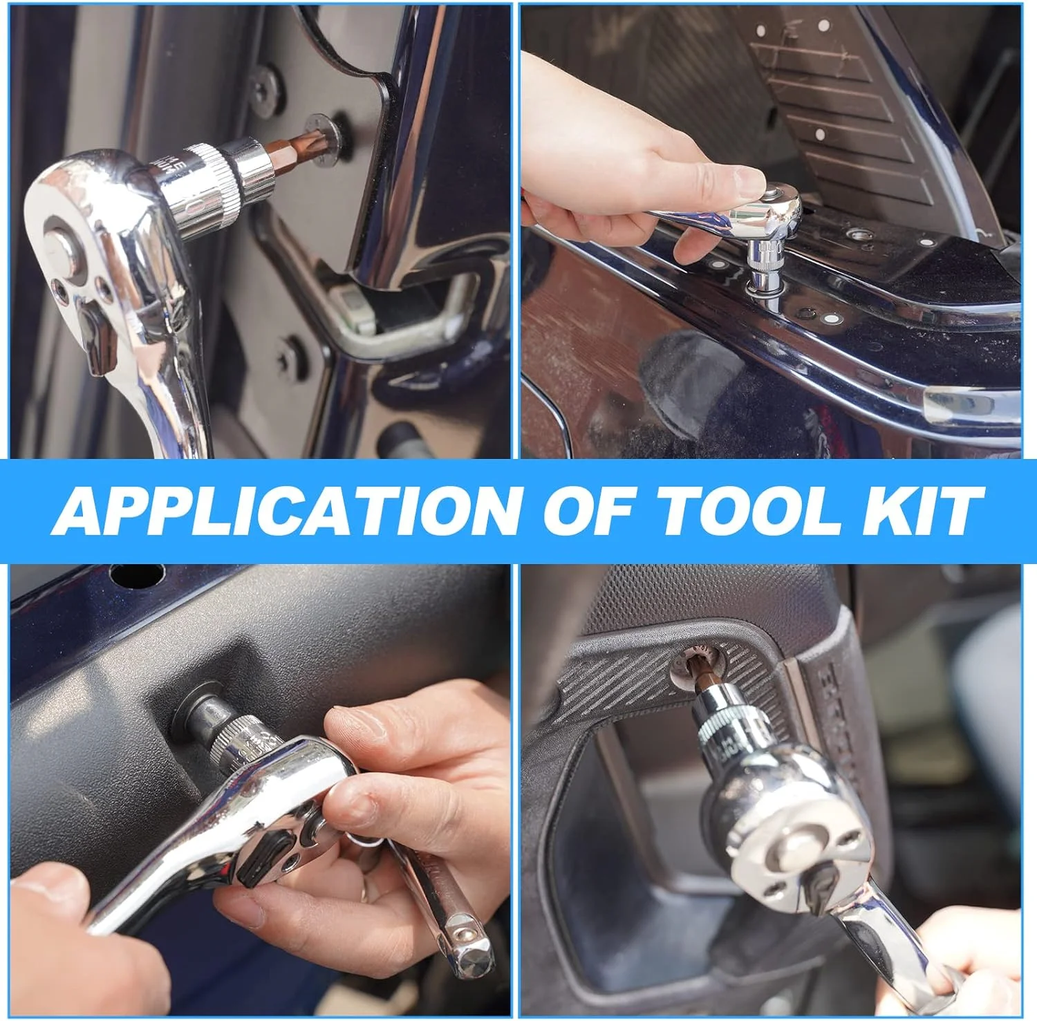 2021  Multi-Removal Tool Kits Socket Spare Tire Other Hardware Devices Used for Tools Disassembly Car Disassembly Tool