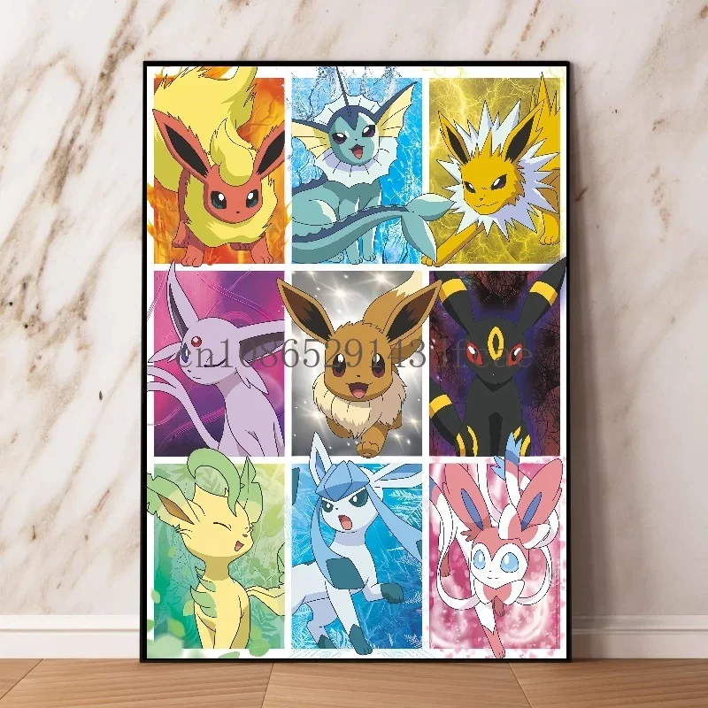 ポケモン周辺機器ピカチュウ Gyarados ゼニガメヒトカゲキャンバス絵画