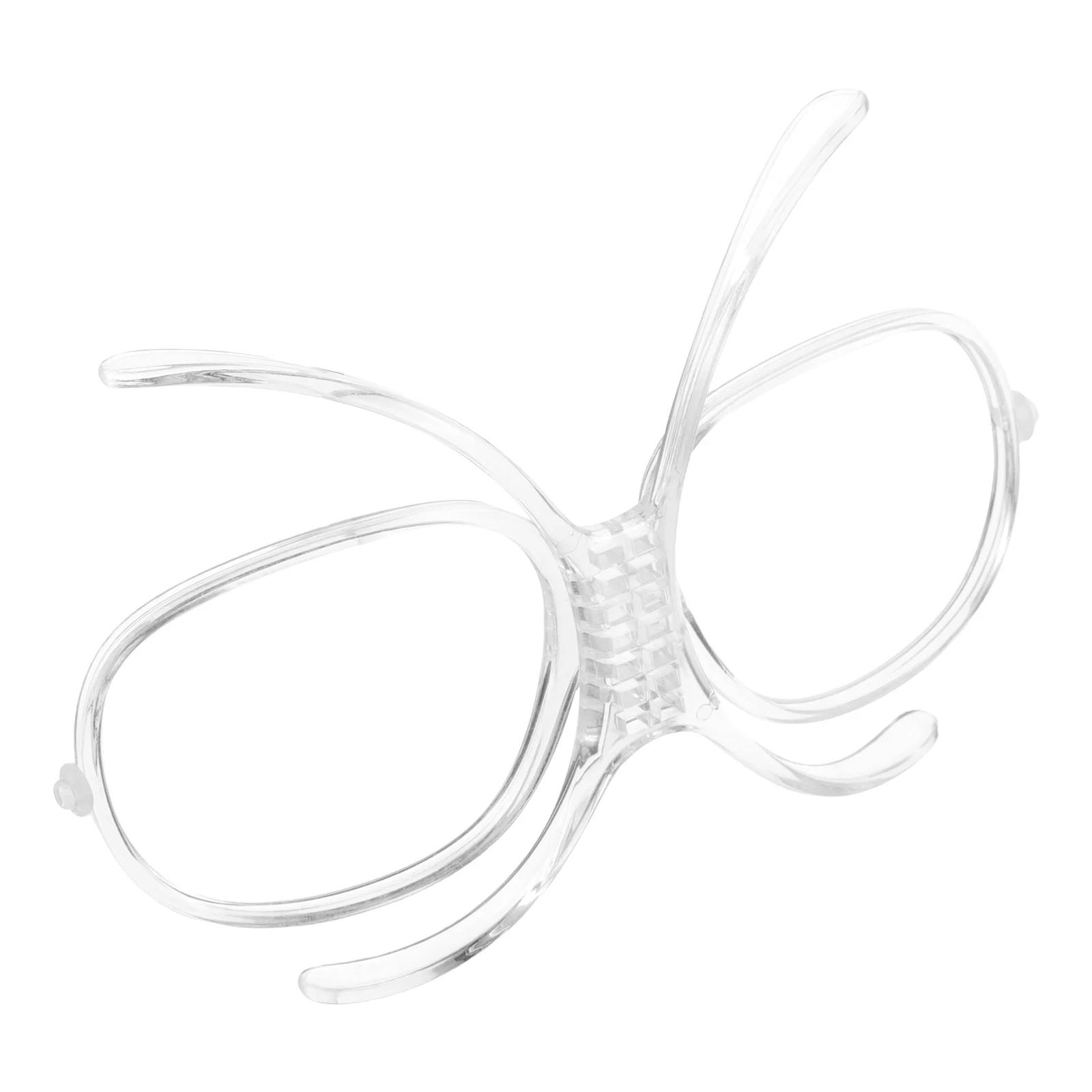 

1PC Myopia Windscreen Inner Frame Ski Goggles Parts Lightweight PC Material Butterfly Shape NearSighted Glasses Compatibility