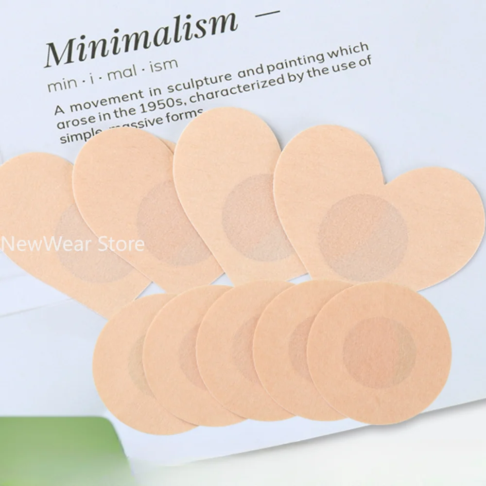 Invisible Breast Lift Up Tape para Mulheres, Adesivos no Peito, Adesivos de Sutiã, Capas Peito, Acessórios, 10PCs