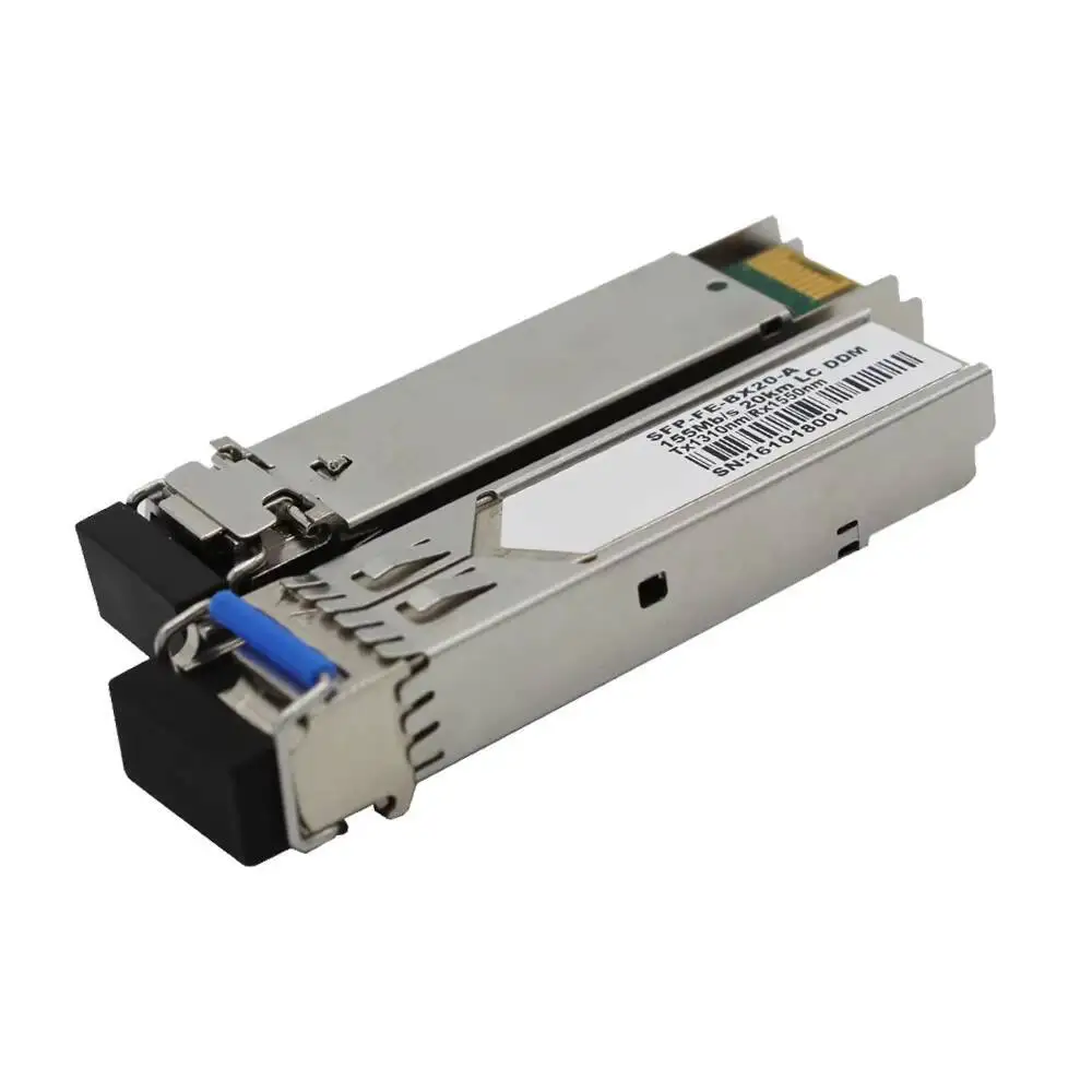 155Mb/s SFP Transceiver Singlemode dual fiber 20km 1310nm LC DDM