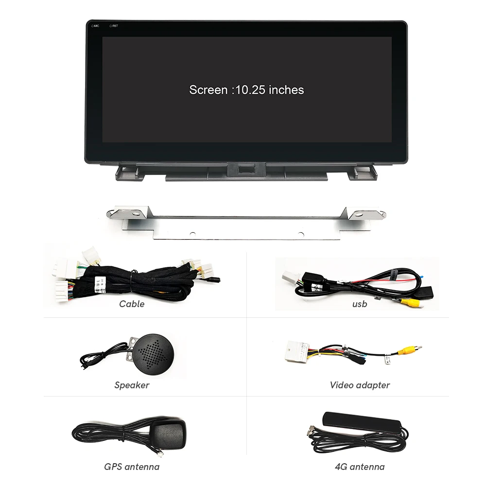 Zlh 10.25 안드로이드 12 터치스크린 카플레이 오토 렉서스 NX 200T 300h 2015 2016 2018 2020 라디오 비디오 자동차 GPS 네비게이션