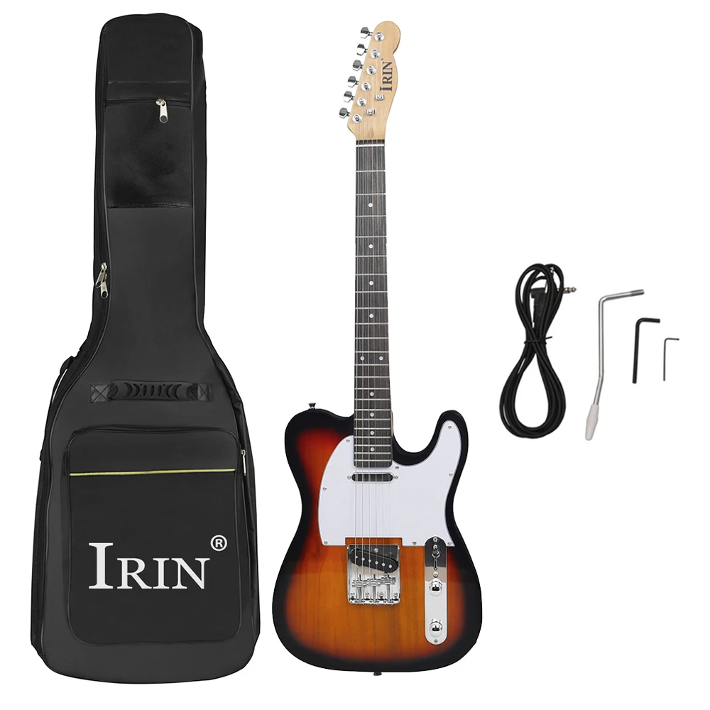 

IRIN 6 Strings 22 Frets LT Electric Guitar 39 Inch Maple Body Neck Electric Guitarra With Necessary Guitar Parts & Accessories