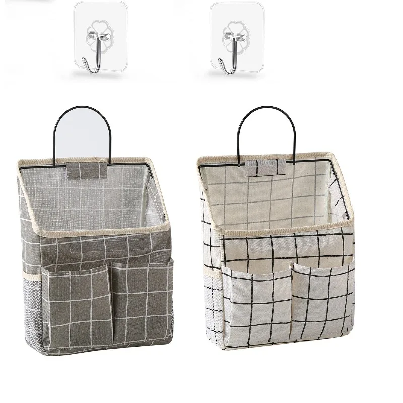 

Nappy Holder Pockets Crib Accessories Bags Bedside Storage Bags Crib Bed Side Pouch Hanging Caddy Bedside Toys Storage Organizer