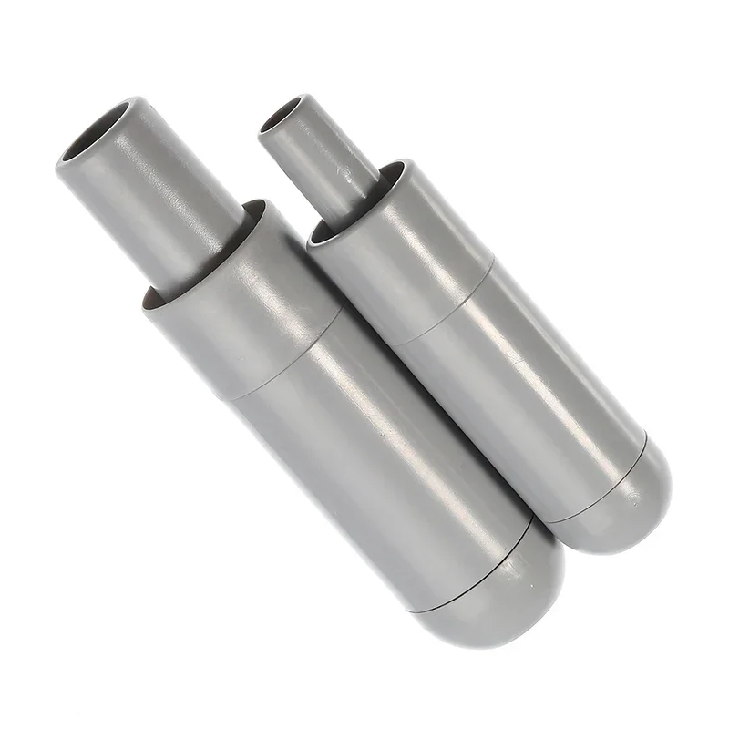 Novo cinza universal dental saliva ejetor válvulas de sucção se hve ponta adaptador bocal forte fraco válvulas de sucção dental