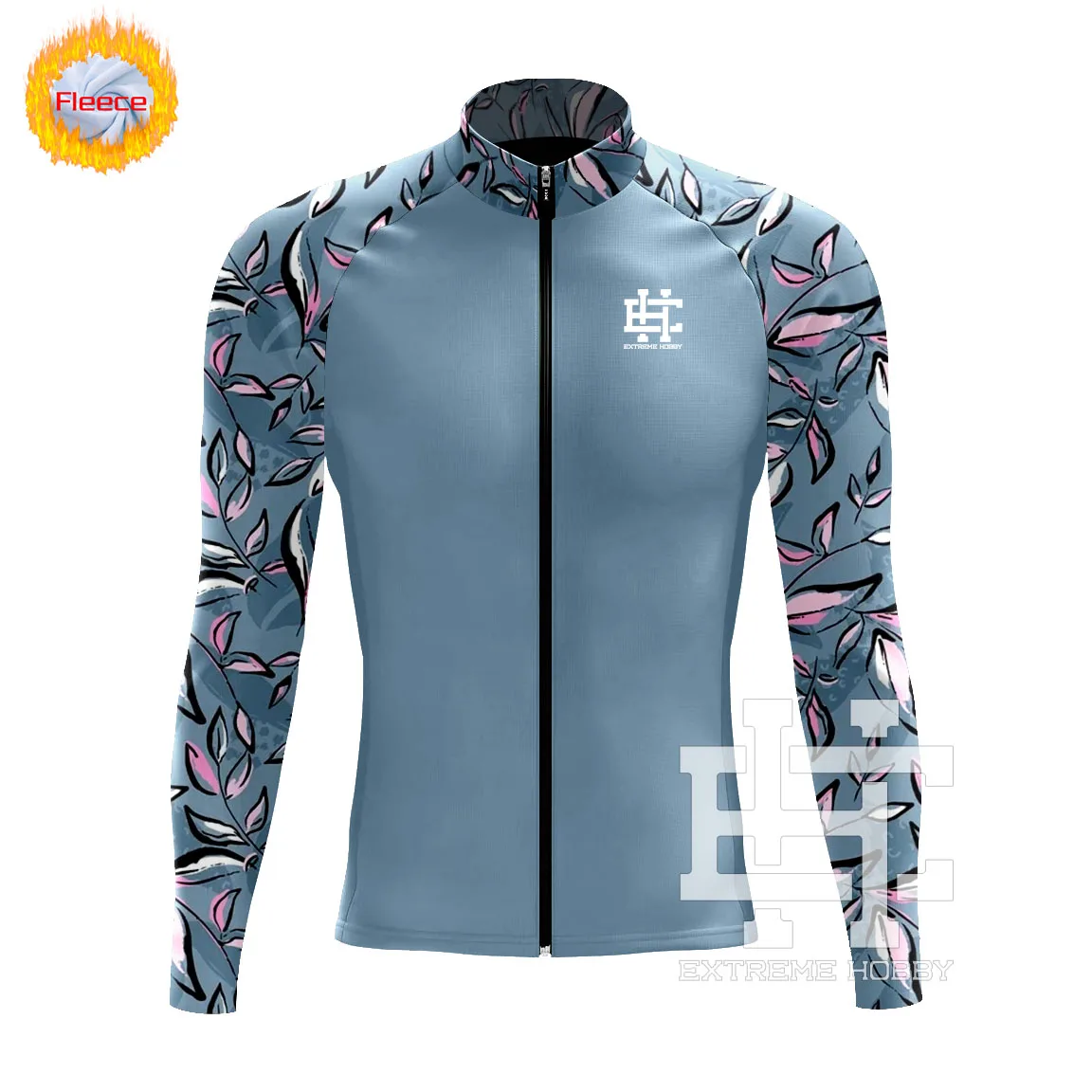 

EXTREME HOBBY Winter Cycling Jersey Warm Racing Bike Clothes Long Sleeve Bicycle Thermal Fleece Cycling Clothing Ropa Ciclismo