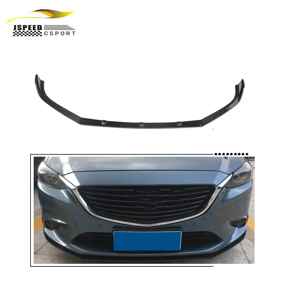 

Подходит для переднего спойлера из углеродного волокна. Подходит для Mazda 6 ATENZA SPORT SEDAN 4 SPORT DOOR 2017 г.