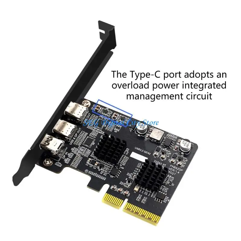 محولات بطاقة الفيديو U75B PCIe 4X إلى DisplayPort من النوع C لإخراج البيانات بسرعة عالية وإعدادات الشاشات المتعددة #2