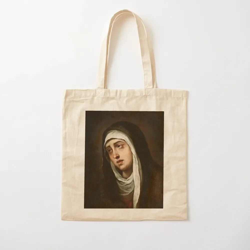 

La Dolorosa - Virgin Mary Tote Bag shopper bag women canvas bags for women university shopper bag