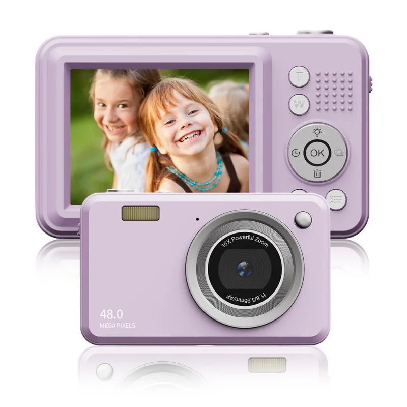 Retro CCD‑Style Digital Camera, High‑Pixel Compact Camera, Photos Transferable To Mobile Phone