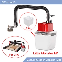 CNC Vacuum Cleaner Monster M1 Dust Cover Built-in Filter Cotton for 775 Spindle Motor 500w spindle TTC450 pro CNC Engraver Parts