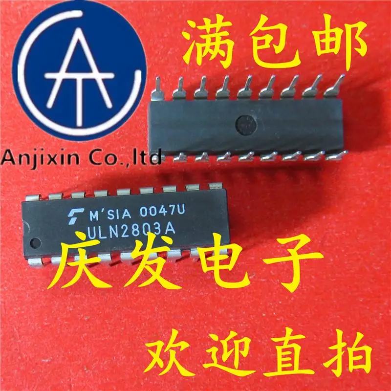 

10 шт., 100% оригинальная новая модель телефона ULN2803A ULN2803APG ULN2803AP DIP18