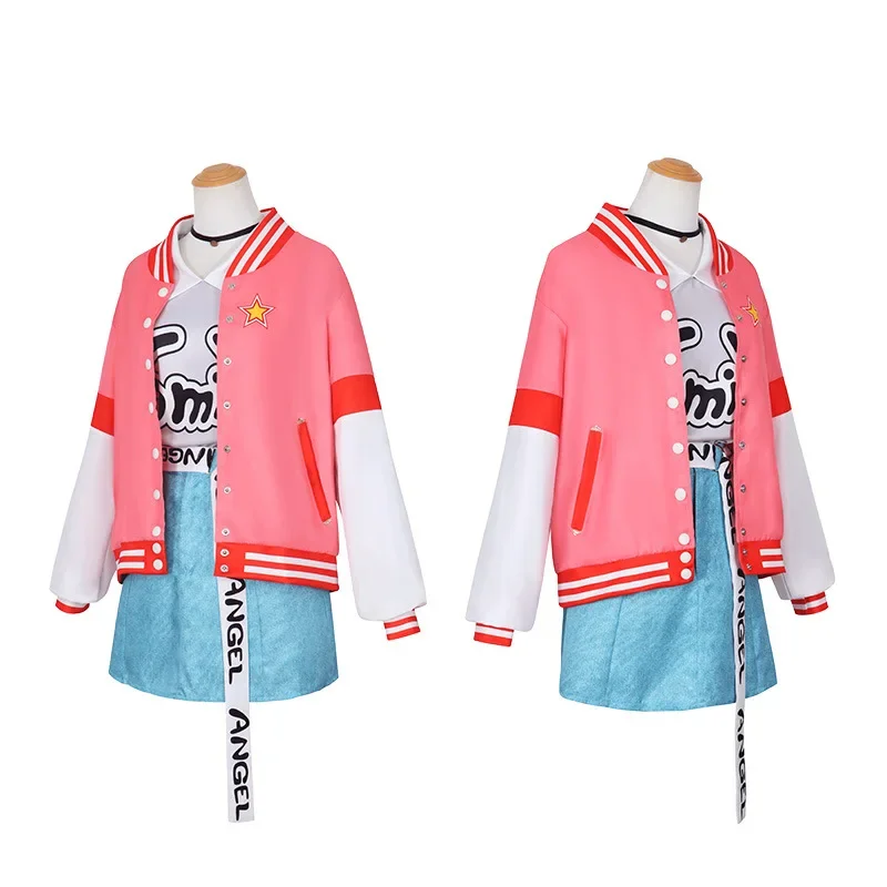 

Anime Miuk Project Sekai Colorful Stage Azusawa Kohane Cosplay Costume Carnival Halloween Party Costumes for Women Men Girls