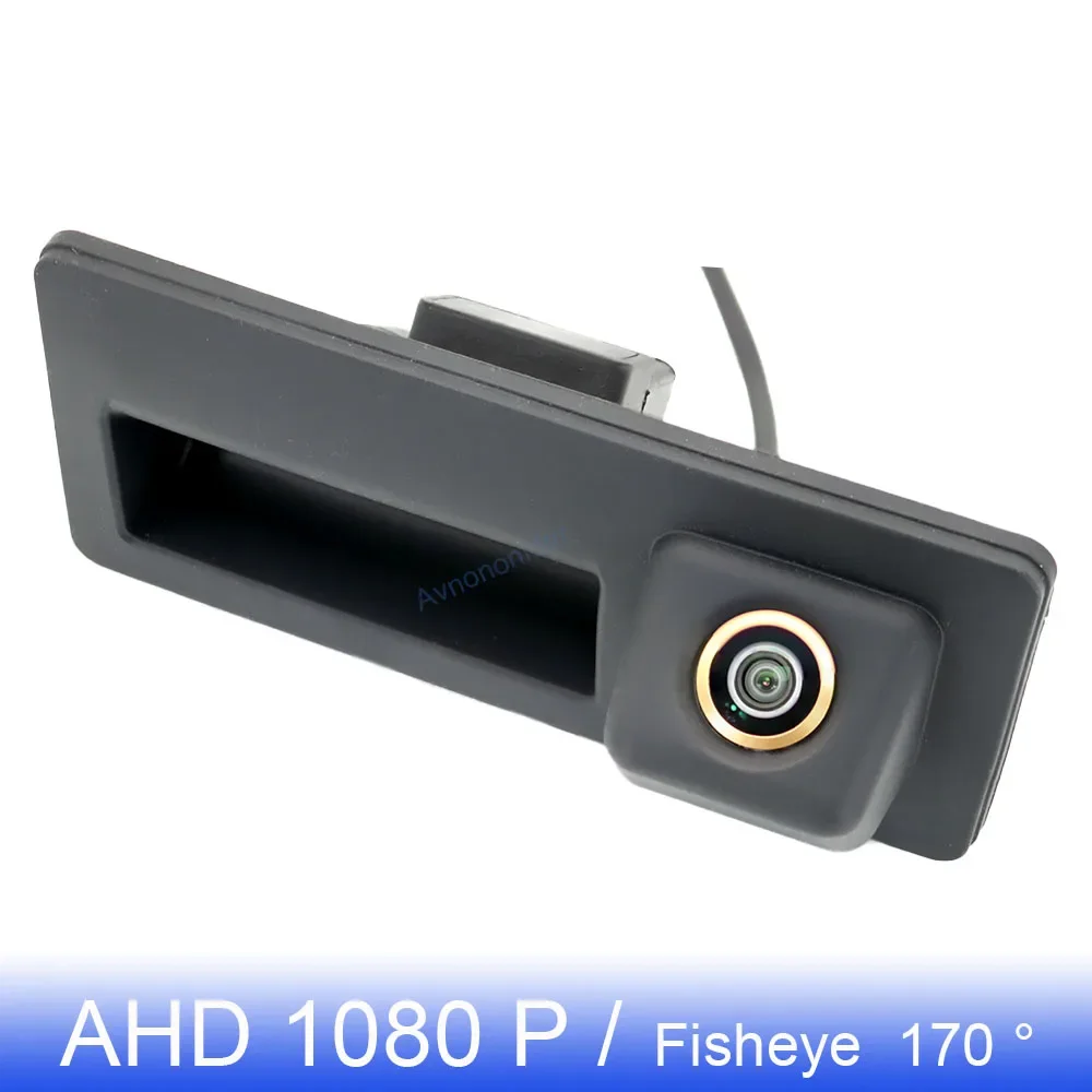 

Golden FishEye Truck Handle Rear View Camera For Volkswagen Golf Passat CC B6 B7 Tiguan Jetta MK6 For Audi A4 A5 A6 C7 4G Car