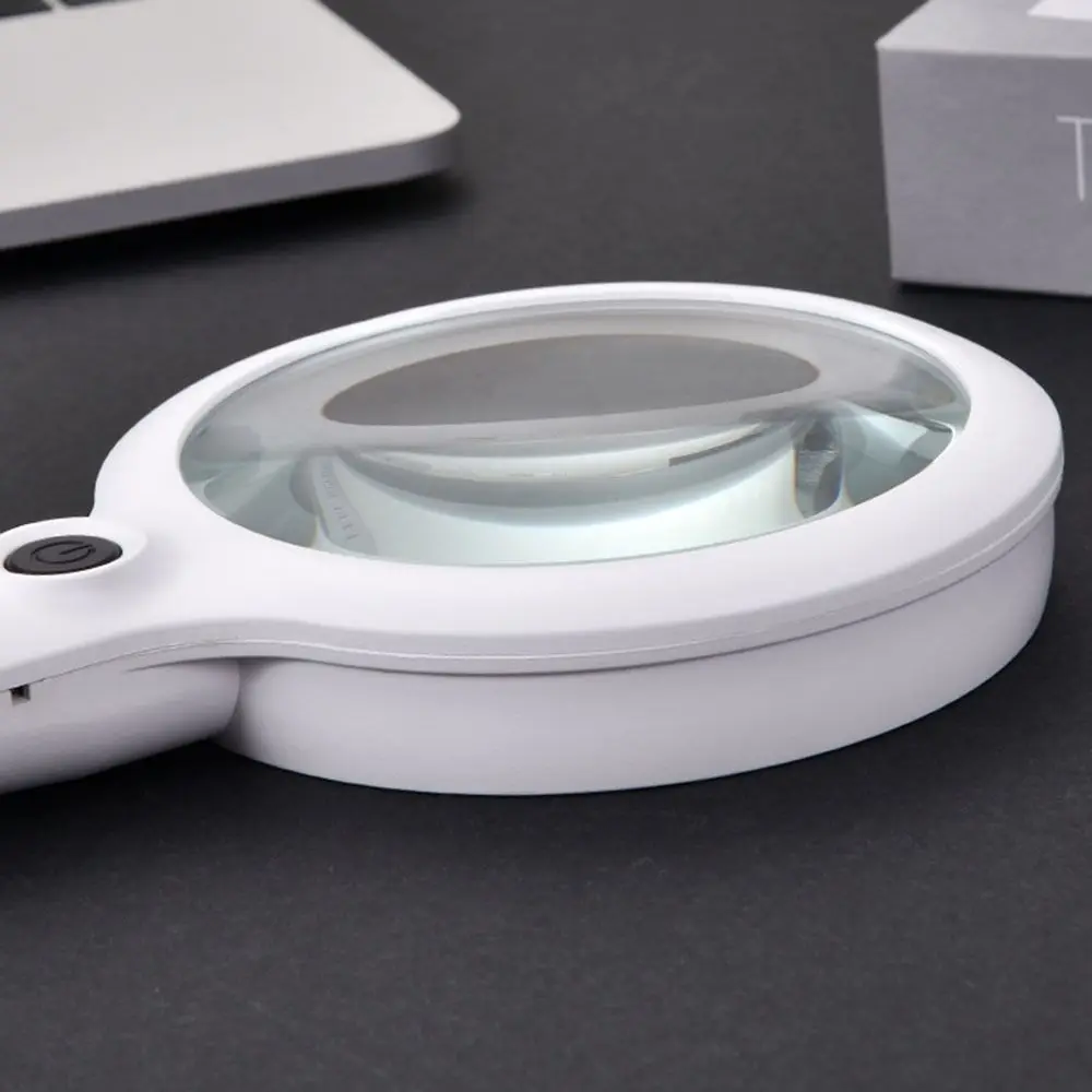Compact Compact Durable Reading Glasses Rechargeable 40/30/20X Magnifying Glasses 3 Light Modes Illuminated Handheld Microscope Repair - Aliexpress Deal