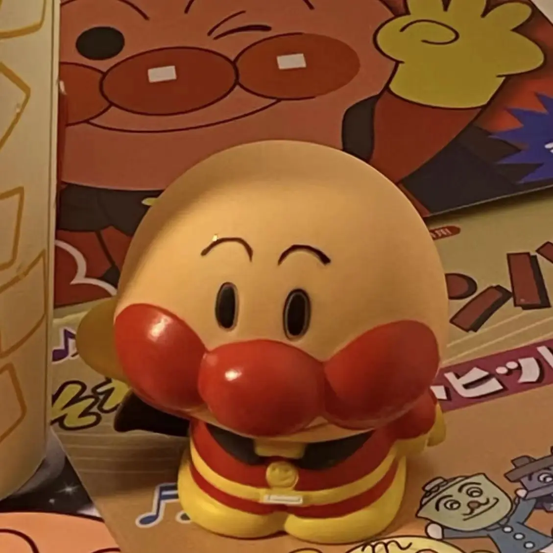 Anpanman piggy bank, cute student toy, cartoon decoration, fun holiday gift, money-saving jar view 6