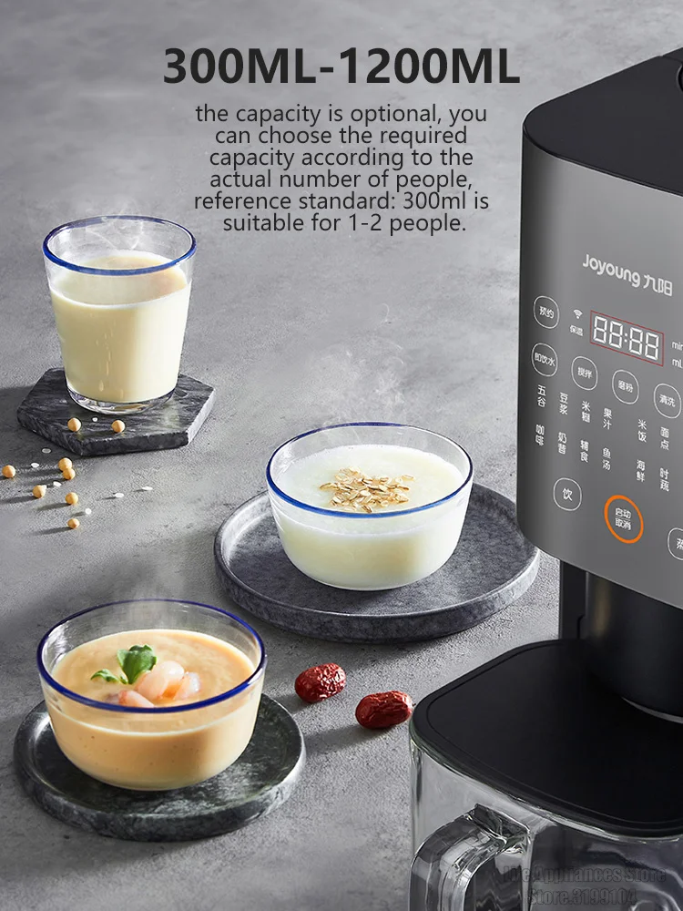 Joyoung Smart Blender do żywności producent mleka sojowego 43000 obr/min szybko mieszający mikser automatyczne czyszczenie wielofunkcyjna pasta