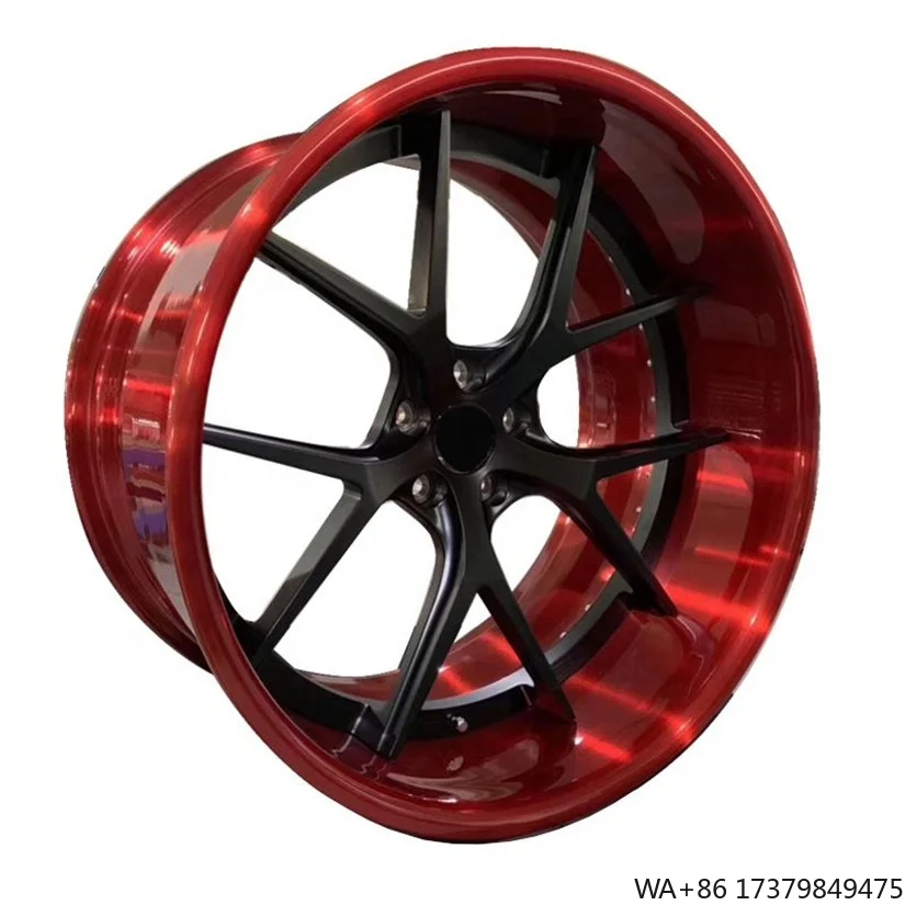 

The Factory Sells 2piece Custom Alloy Car Wheels 5-hole Forged Wheels