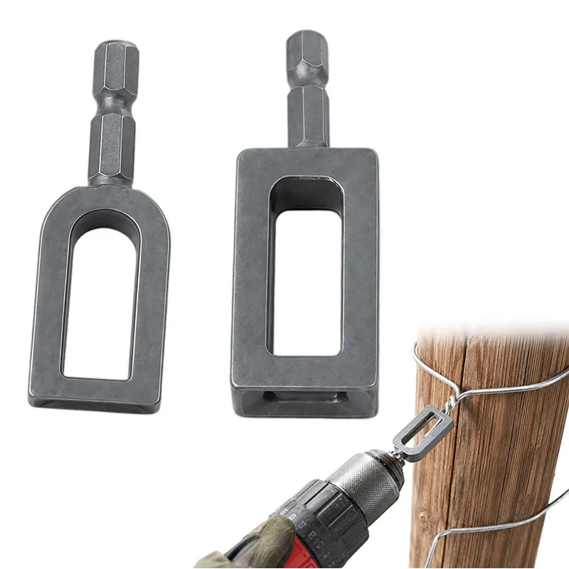 Electric Drill Wire Twisting Tool Heavy Duty Wire Twister For Drill With 1/4