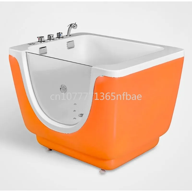 Dog beauty bathtub, fiberglass bathtub, ozone therapy bubble bath machine