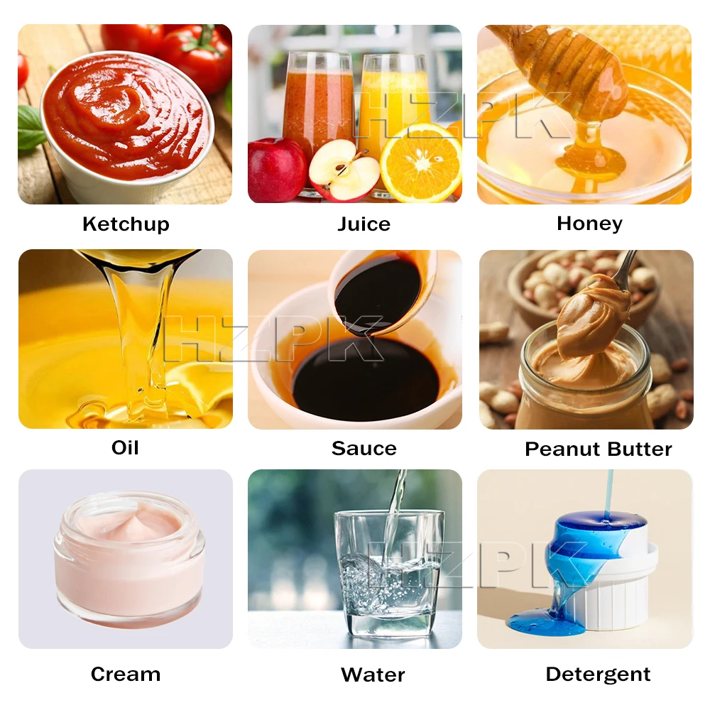 لوشن أوتوماتيكي من هرتز بي ك، شامبو كريم التجميل، البلاستيك السائل، ماكينة تعبئة وتغليف زيت العسل