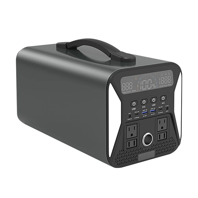 

Outdoor Waterproof 5000 mAh Solar Camping Power Supply Portable Solar Generator with MPPT Controller 1000 Watts Rated Power