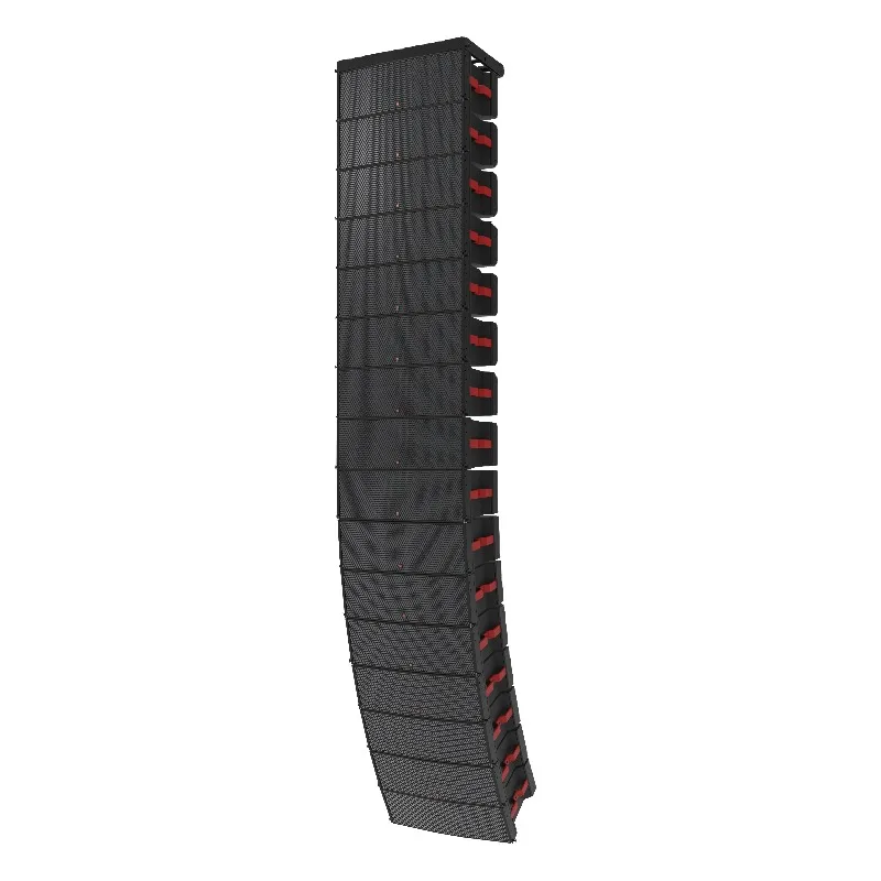 Professional Line Array Speaker Set, Matching Truss and  Hoist Accessories for Large Stage Audio Projects