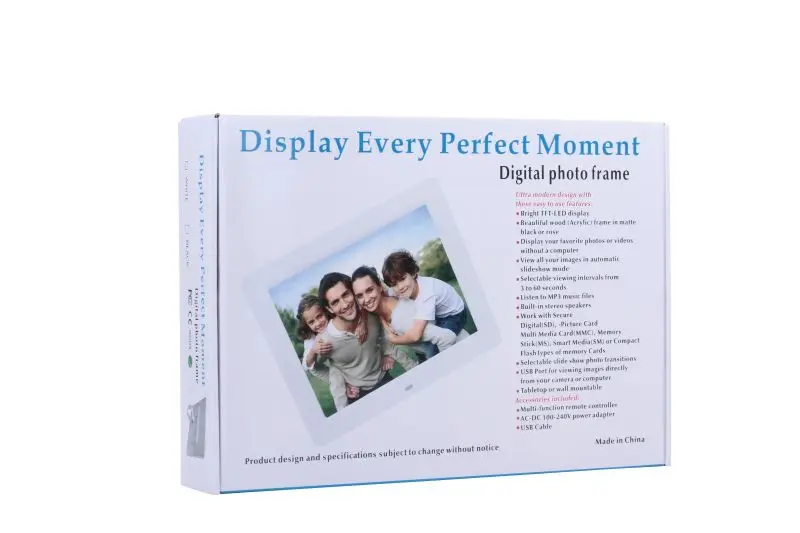 10.1-inch Wifi Cloud Digital Picture Frame Screen Display 32gb Memory Displaying Photos Anywhere Features Clock Great