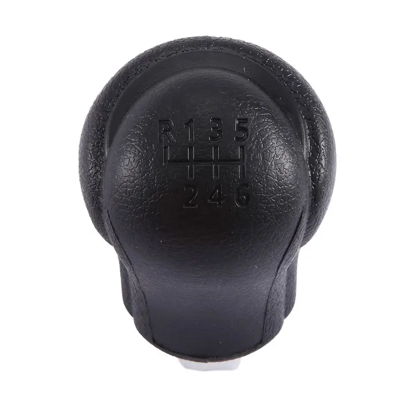 A56P-Car Manual Leather Gear Shift Knob Gear Handball Lever For Toyota Hilux Revo