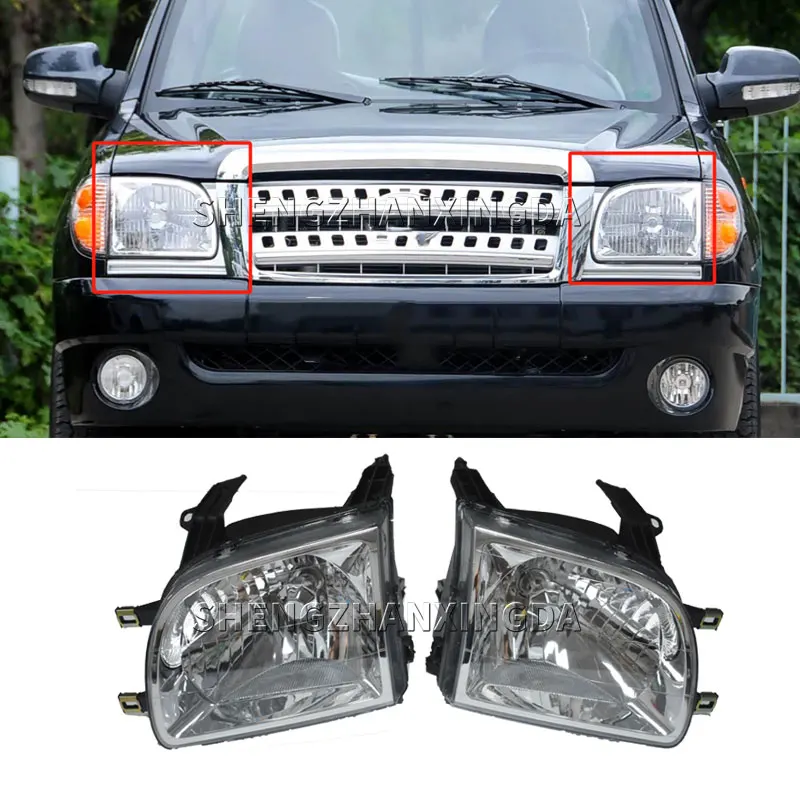 Szxd مناسب للمصابيح الأمامية لشاحنة الالتقاط Zte Weihu، مجموعة المصابيح الأمامية Weihu G3، غطاء إشارة الانعطاف الخفيف المكون من F1