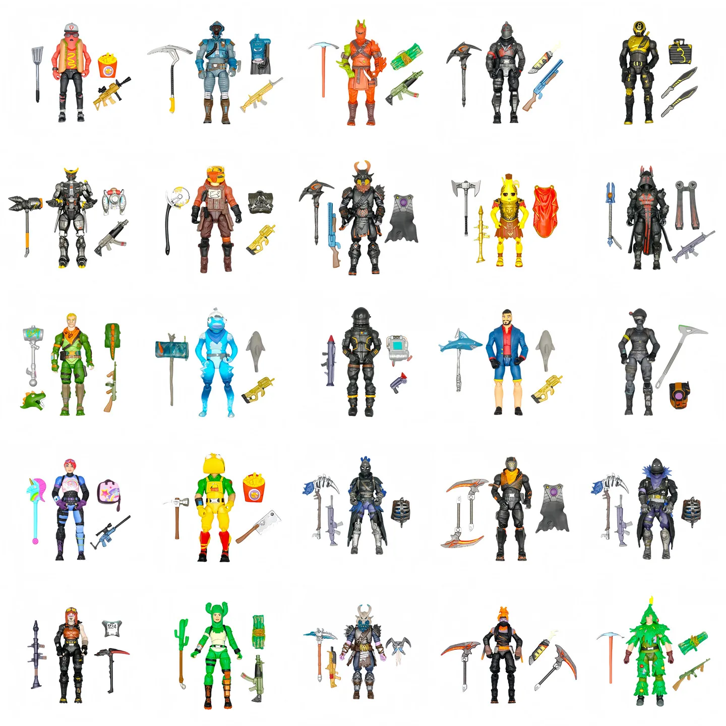 Fortnite Action Figure 3.75 Inch Original Licensed Fully Articulated Collectible Toy With Accessory For Adult Collector view 4
