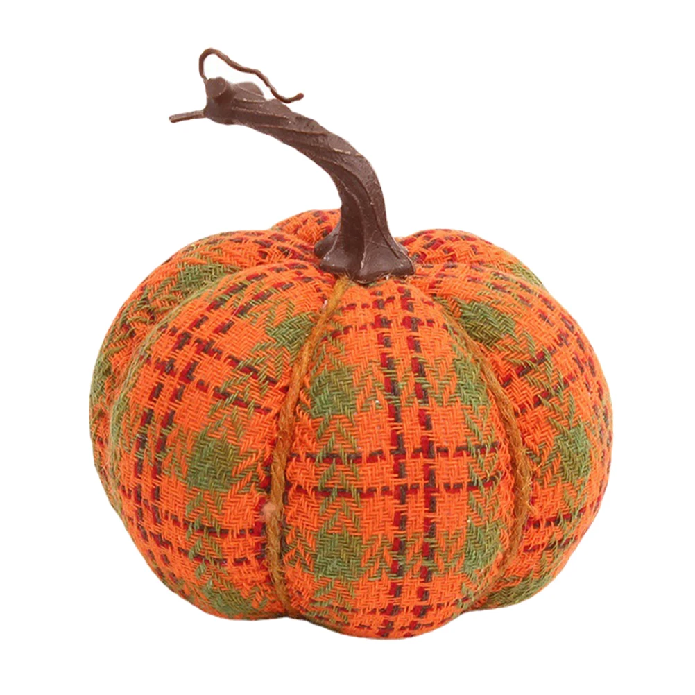 

Realistic Thanksgiving Pumpkin Adornment Fake Pumpkin Decoration Bright Color Autumn Harvest Festival Thanksgiving Party Decor