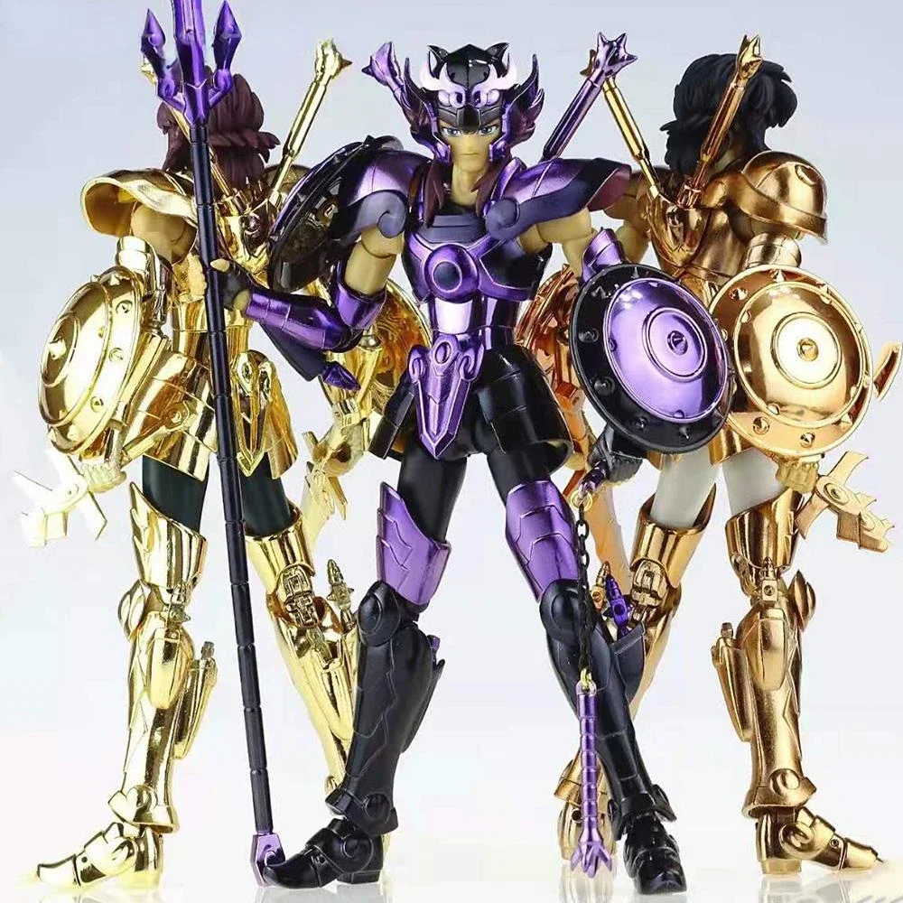 

MST Saint Seiya Myth Cloth EXM/EX Libra Dohko With Dragon Shiryu Head Metal Armor Weapon Gold Knight of the Zodiac Action Figure