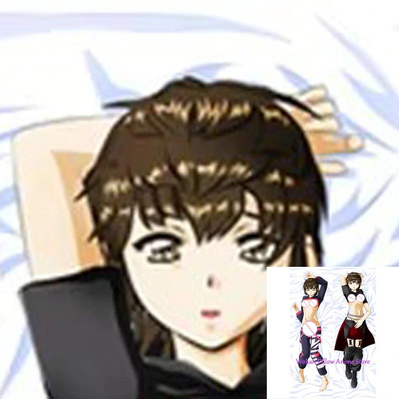 

Dakimakura Anime Pillow Cover Dai-chan Double Sided Print Halloween Christmas Decoration