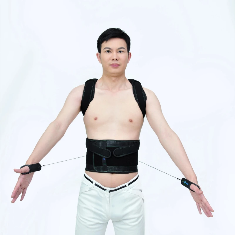 Plastic Adjustable orthosis medical brace posture corrector back support brace