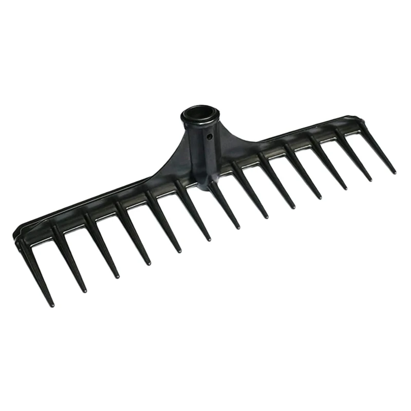 Rubber Golf Grip Rake Head Golf Course Driving Range Bunker Rake Garden Yard Leaf Lawn Organizer Tool