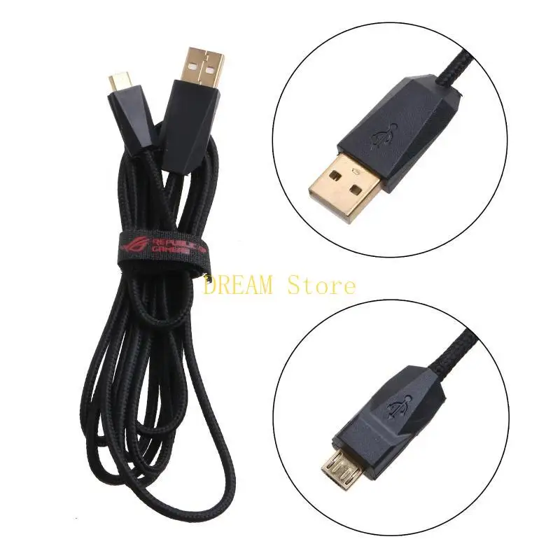 1.7m USB Cable Line Replacement Wire for ROG STRIX for FUSION 300 500 700 Headph best sale