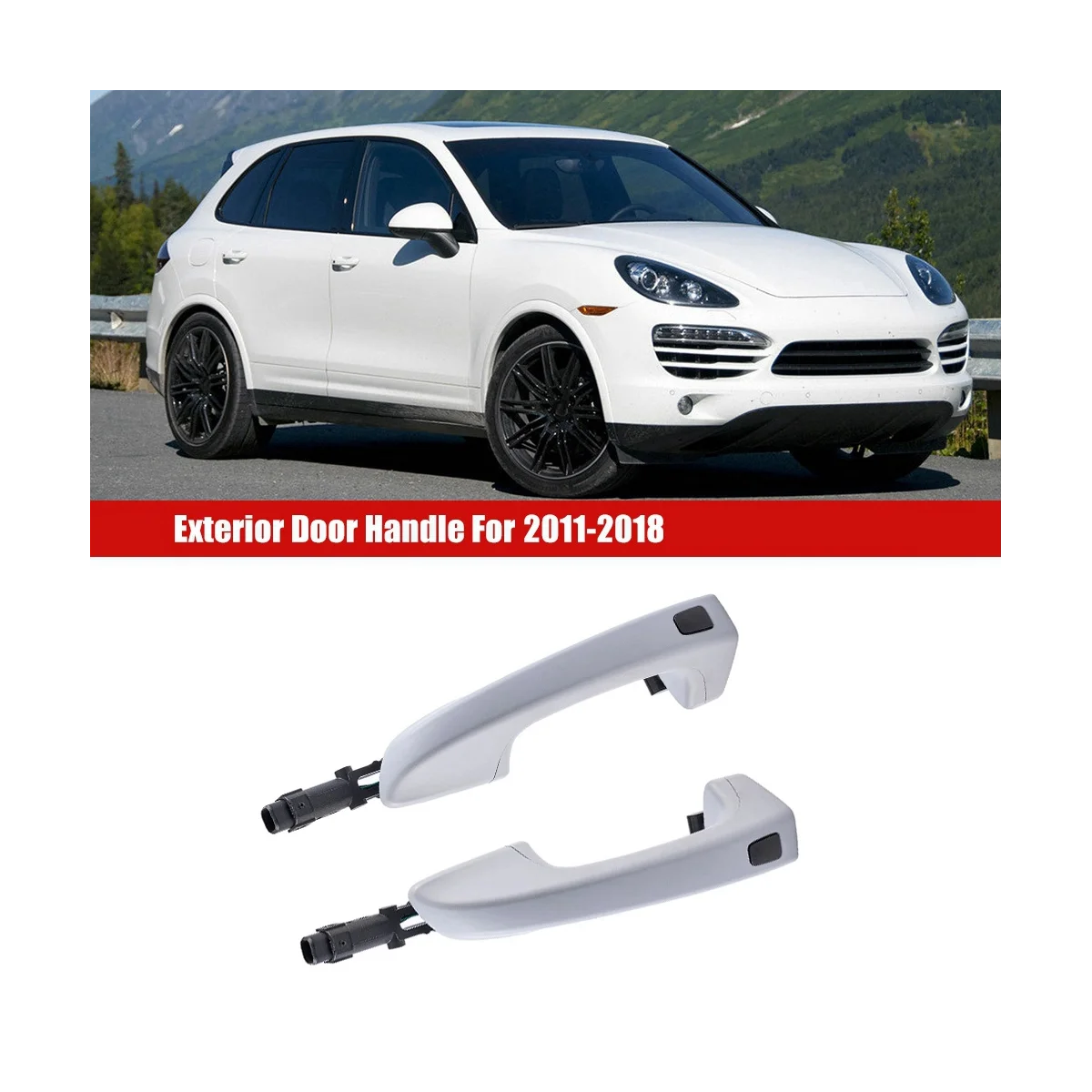 Auto rechts Außentür griff für Porsche Cayenne 3,0 l 3,6 l 4,8 l 2011-2018 g2x