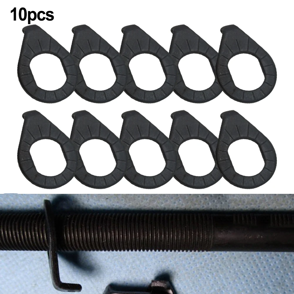 

10PC Mountain Bike Shaft Nut GearM8/M10 Steel Washer Front Rear Axle Hook Gasket Gear Bicycle Flower Drum Shaft Gear Washer Part