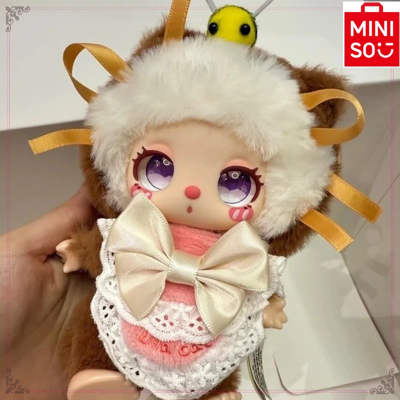 Macaron 3ème génération poupée en vinyle boîte aveugle de haute qualité Kawaii monstre Figure porte-clés ornement Kawaii poupée enfant cadeau d'anniversaire
