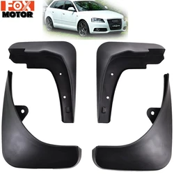 FRONT REAR MUD FLAPS FIT FOR 2004-2012 AUDI A3 SPORTBACK HATCHBACK SPLASH GUARDS 2011 2010 2009 2008 2007 2006 2005 ACCESSORIES