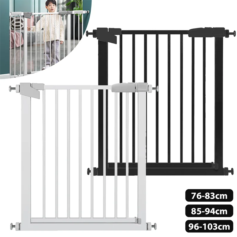 ​Baby Gate for Pet Child Dog Gate Child Safety Door Fence for Stairs Doorways and House Auto Close Security Gate