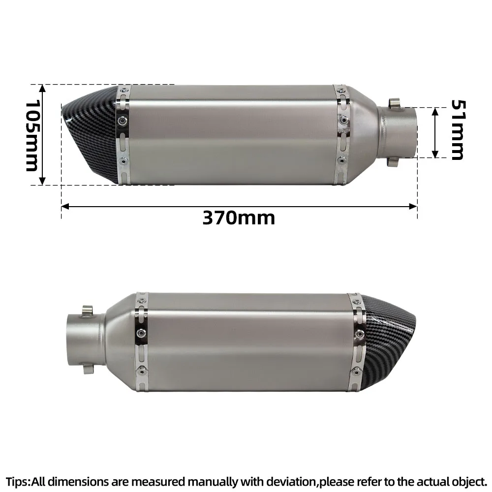 Motorcycle Exhaust Muffler For RC125 RC390 2022-2024 125/250/390 DUKE 2021-2023 250/390 Adventure 2020-2024 Moto escape mid pipe - view 3
