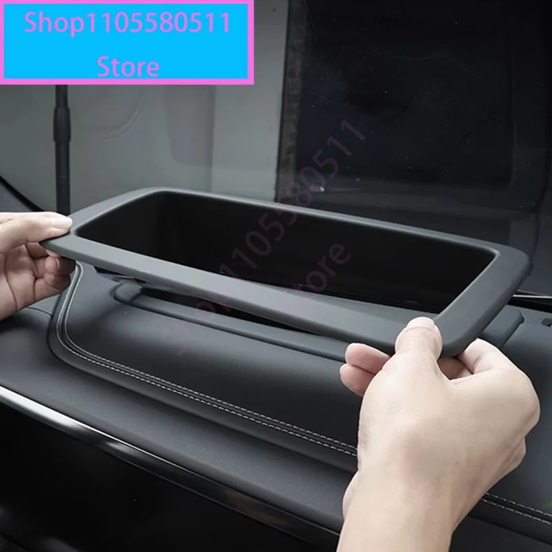 byd-leopard-5-2024-2025-車用スタイリングヘッドアップディスプレイ保護フレーム-インストルメントパネル-hud-保護カバー-自動車アクセサリー