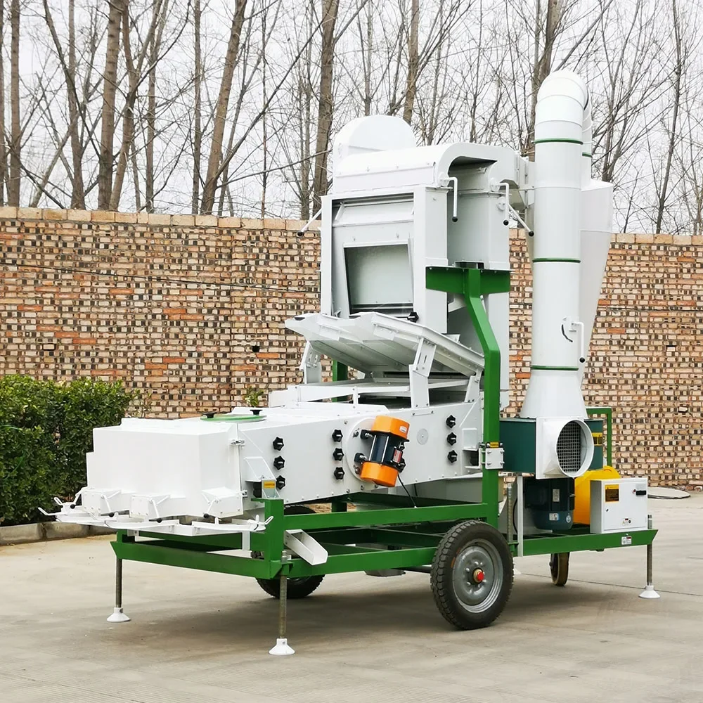 5XF-5 Sesame combination seed cleaning machine grain cleaner grader for sale