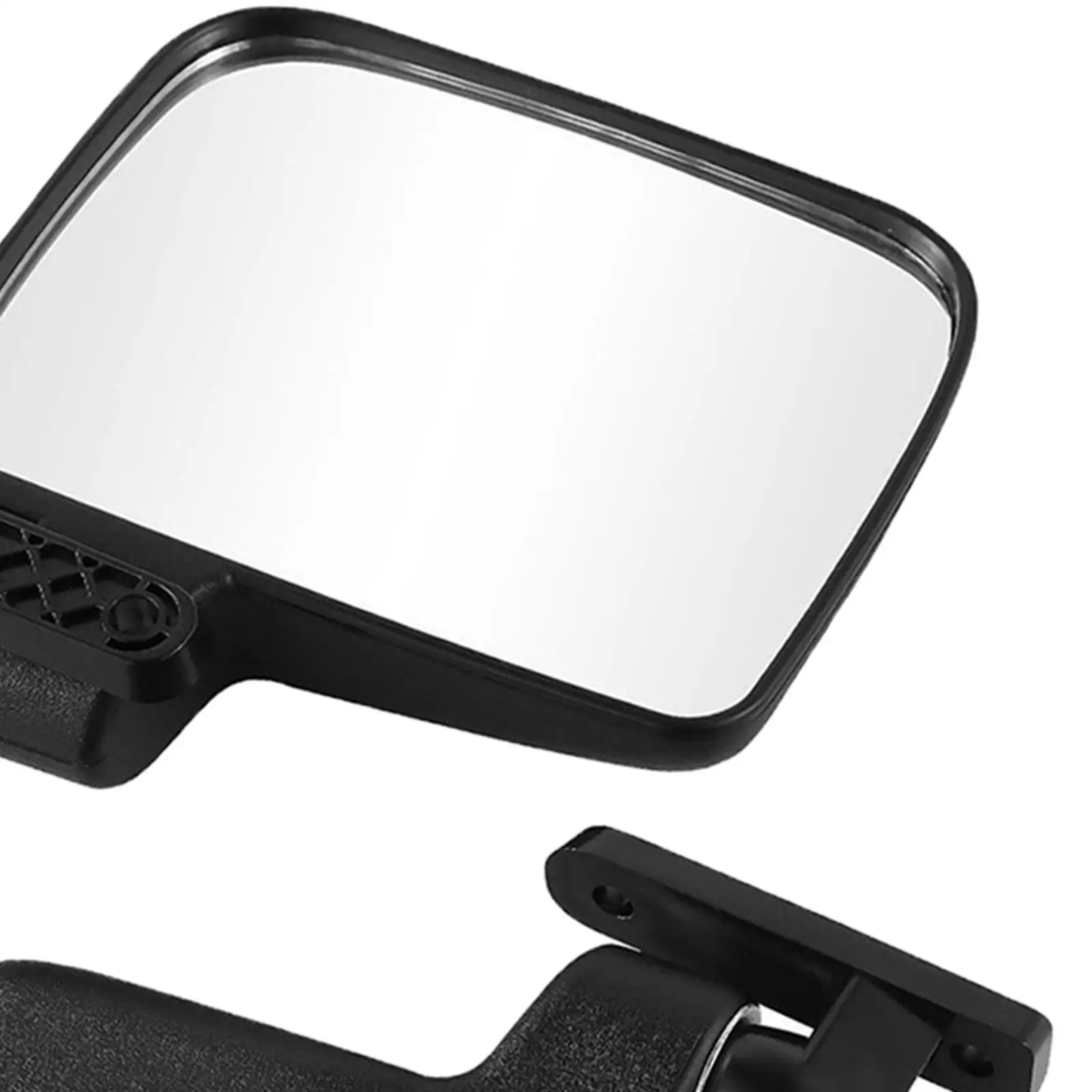 2x Golf Carts Side Mirrors Foldable Direct Replaces Repair Parts Easy Install