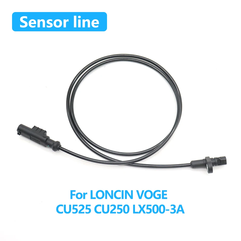 

For LONCIN VOGE CU525 CU250 CU 525 CU 250 LX500-3A LX500 Motocycle Accessories ABS Rear Wheel Speed Sensor