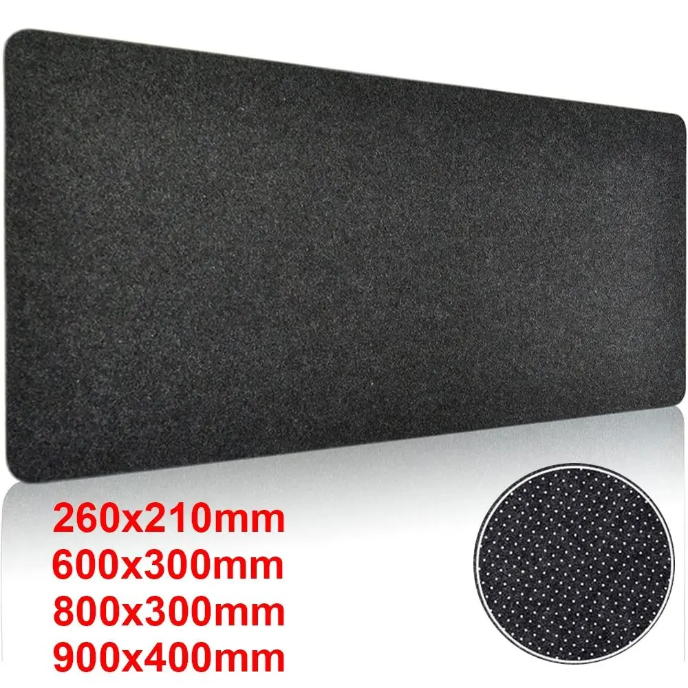 

Gaming Accessories Wool Felt Mouse Pad Writing Mat Large Size Laptop Table Mat Home Office Non-slip Computer Desk Protector