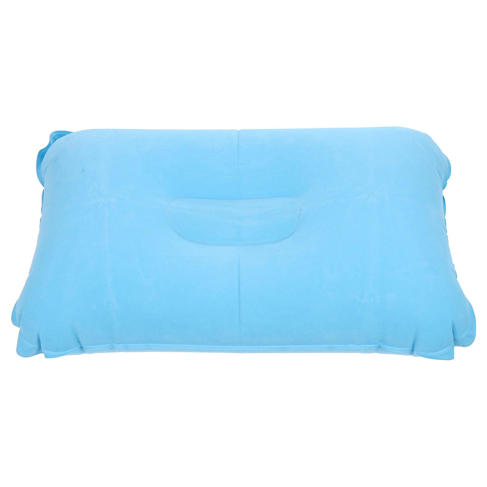 Flocking Inflatable Pillow Rest Travelling Camping Accessory Mattress Office Napping Thickened Pvc Portable