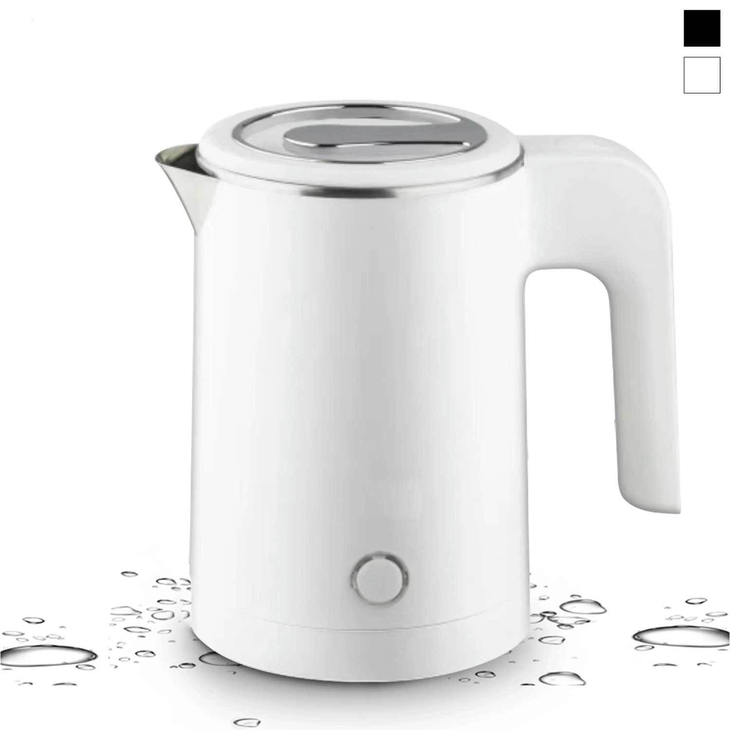 

Travel Kettle Tea Coffee 0.8L Stainless Steel Portable Water Boiler Pot Hotel Family Trip Kitchen Smart Kettle Pot